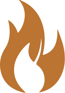 La Ptite Flambee Restaurant Cesson Sevigne Fire Icon